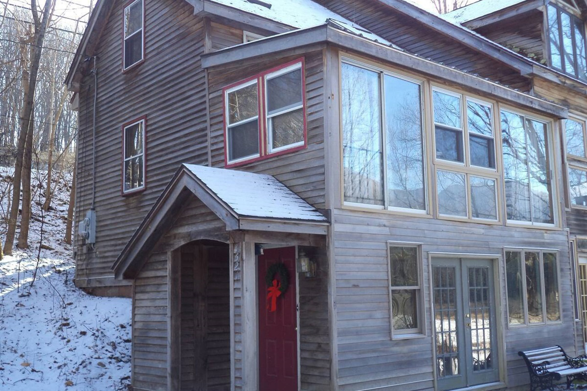 Arlington Pond View Rustic Contemporary